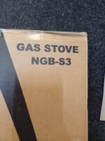 N.J NGB-S3 Black Glass 3 Burners Gas Stove - Image 10