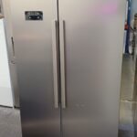 Hotpoint HPG2 6592 XP4UK American Fridge Freezer, Silver