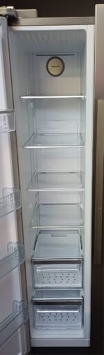 Hotpoint HPG2 6592 XP4UK American Fridge Freezer, Silver - Image 7