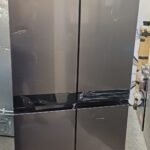 Hotpoint HQ9 U2BL G Total No Frost Fridge Freezer – Black Inox Finish