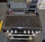 KENWOOD 60cm Electric Ceramic Cooker with Air Fry in stainess steel and Black - Image 2