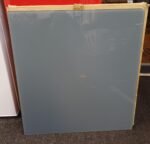 Grey silver 70cm Glass Splashback