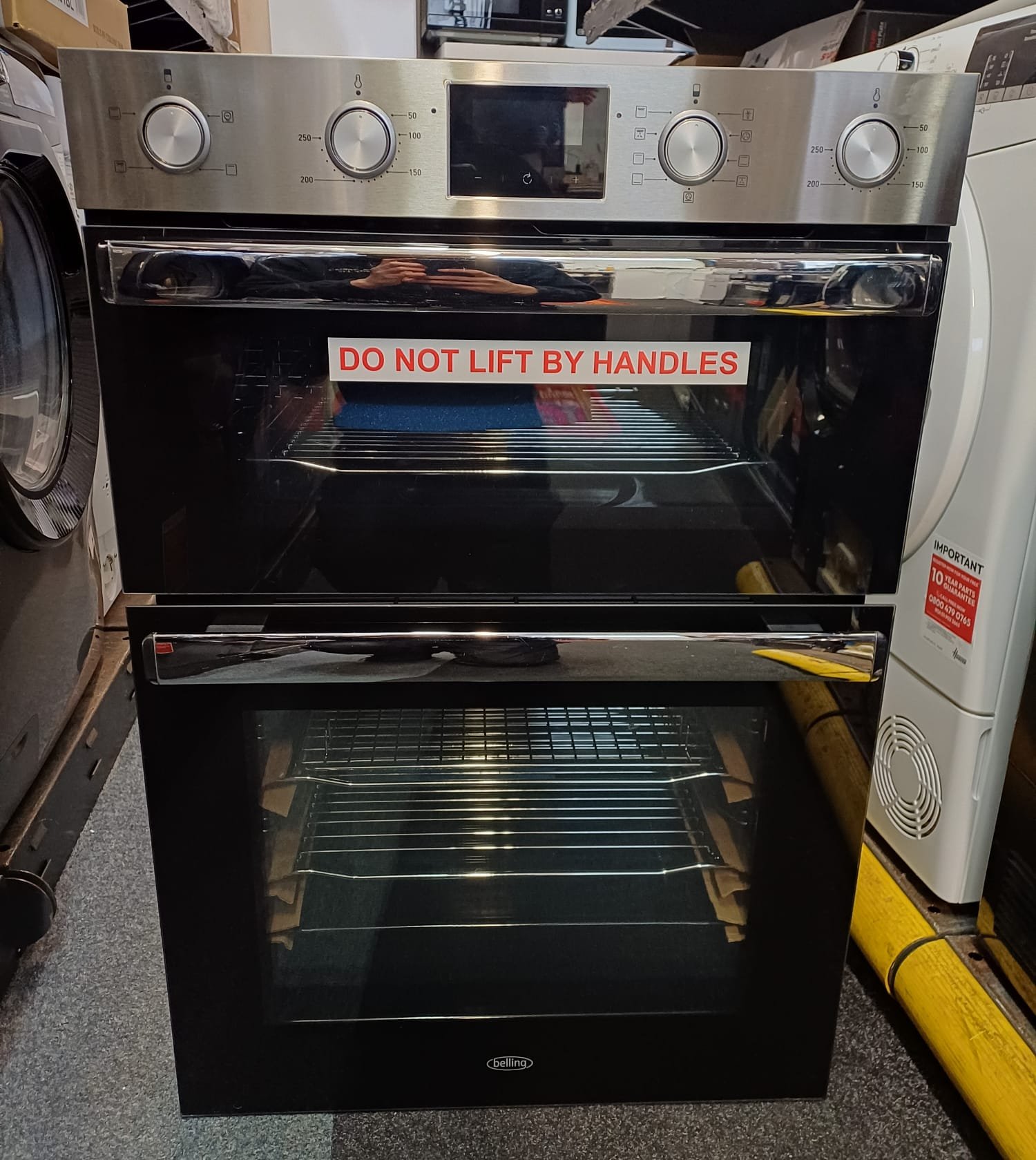 WhatsApp Image 2026-02-13 at 9.42.32 PM Belling BI903MFCSTA 60cm Built-In Double Oven Stainless Steel - Image 1