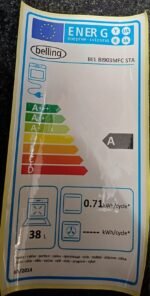 Belling BI903MFCSTA 60cm Built-In Double Oven Stainless Steel - Image 6