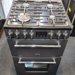 BELLING Farmhouse 60DF Dual Fuel Cooker - Anthracite & Chrome