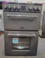 BELLING Farmhouse 60DF Dual Fuel Cooker - Anthracite & Chrome - Image 3
