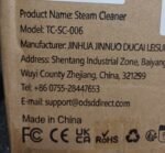 ODSD Steam Cleaner TC-SC-006 1500W Portable Handheld Steam Cleaner - Image 2