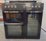 Flavel MLN9FRR Dual Fuel Range Cooker 90cm – Black - Image 4