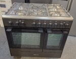 Kenwood CK601G 90cm Gas Range Cooker – Matt Black & Chrome - Image 3