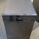 Swan slimline 45cm dishwasher in black