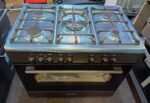 KENWOOD CK500DF-SL 90 cm Dual Fuel Range Cooker – Slate Grey & Chrome