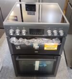 Beko FDC6731A 60cm Freestanding Electric Double Oven Ceramic Cooker – Black