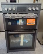 Beko FDC6731A 60cm Freestanding Electric Double Oven Ceramic Cooker – Black - Image 3