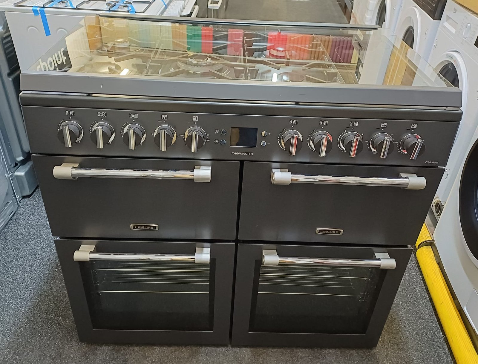 WhatsApp Image 2026-03-24 at 11.55.31 PM (1) Leisure Chefmaster CC100F521T 100cm Dual Fuel Cooker Anthracite - Image 1