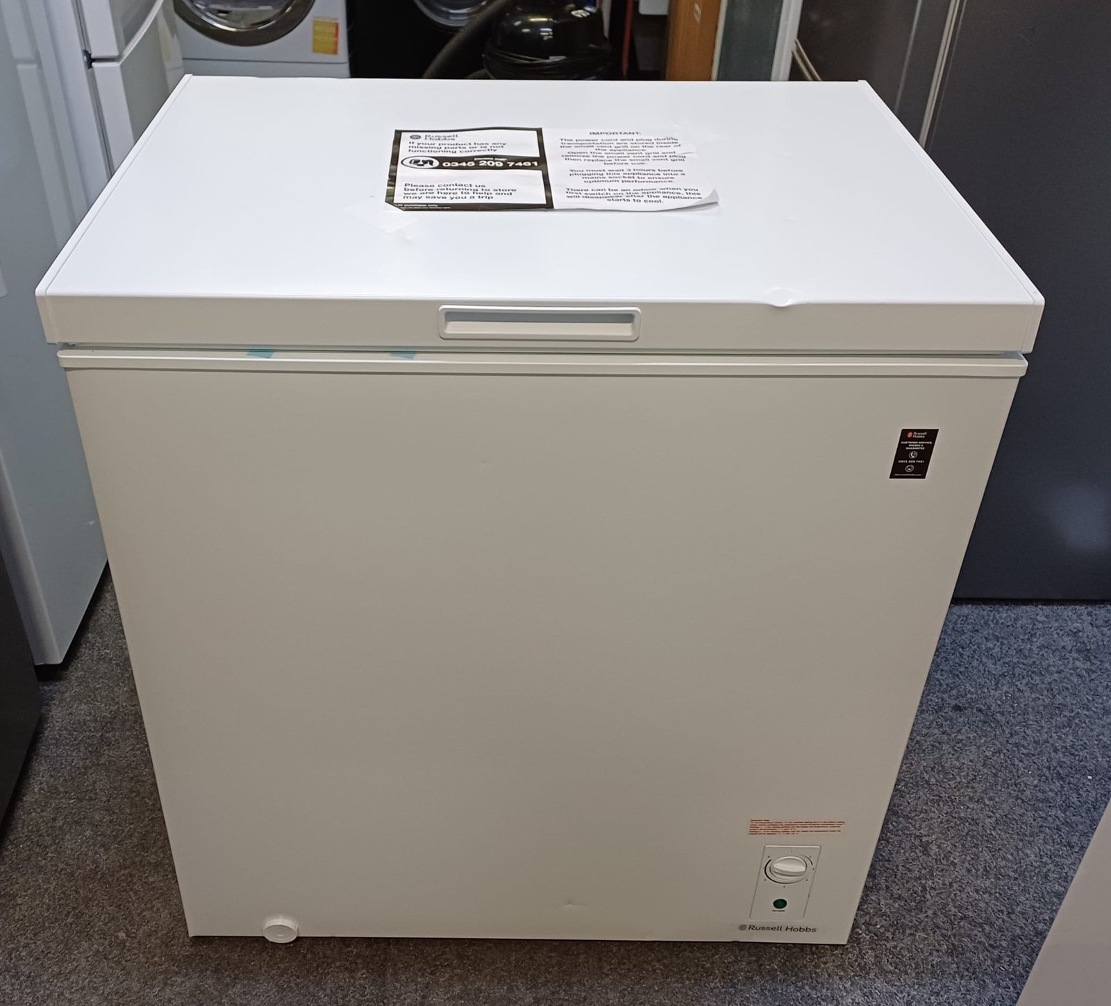 WhatsApp Image 2026-03-24 at 2.19.59 AM (4) Russell Hobbs RH198CF0E1W White Chest Freezer - Image 1