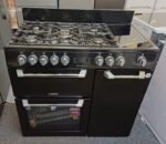 Leisure PR100F530K 100cm Dual Fuel Range Cooker in Black