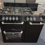 Leisure PR100F530K 100cm Dual Fuel Range Cooker in Black