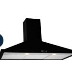 Leisure H102PK 100cm Black Wall Mounted Cooker Hood