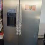 Hotpoint HPG2 6573W XP4UK American-Style Fridge Freezer Silver