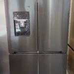 Hotpoint 4 door American Fridge Freezer Dark Inox grey HPGF 6564 XK4UK