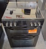 Hotpoint HDE6VDB1 Electric Cooker Double Oven Ceramic Hob Black - Image 2