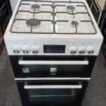Beko FDD6231W 60cm Double Oven Duel Fuel Cooker White