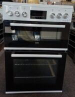 Beko FDD6231W 60cm Double Oven Duel Fuel Cooker White - Image 3
