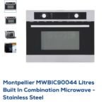 Montpellier Built-In Combination Microwave Stainless Steel MWBIC90044