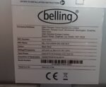Belling FSA Vision 60Ei Single Oven Induction Cooker - Black - Image 9