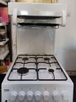 Beko KA52NEK 50cm Eye Level Gas Cooker In White - Image 2