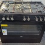 LOGIK 90cm Dual Fuel Range Cooker Black LFTG90B25