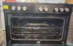 LOGIK 90cm Dual Fuel Range Cooker Black LFTG90B25 - Image 4