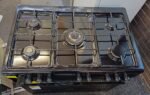 LOGIK 90cm Dual Fuel Range Cooker Black LFTG90B25 - Image 2