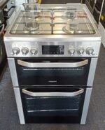 Hotpoint HDG6GDCX Freestanding Gas Cooker Stainless Steel
