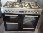Beko KDVF100X 100cm Dual Fuel Range Cooker Stainless Steel - Image 2