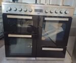 Beko KDVF100X 100cm Dual Fuel Range Cooker Stainless Steel