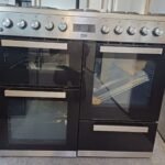 Beko KDVF100X 100cm Dual Fuel Range Cooker Stainless Steel